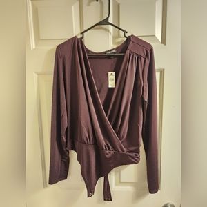 Express long sleeve bodysuit